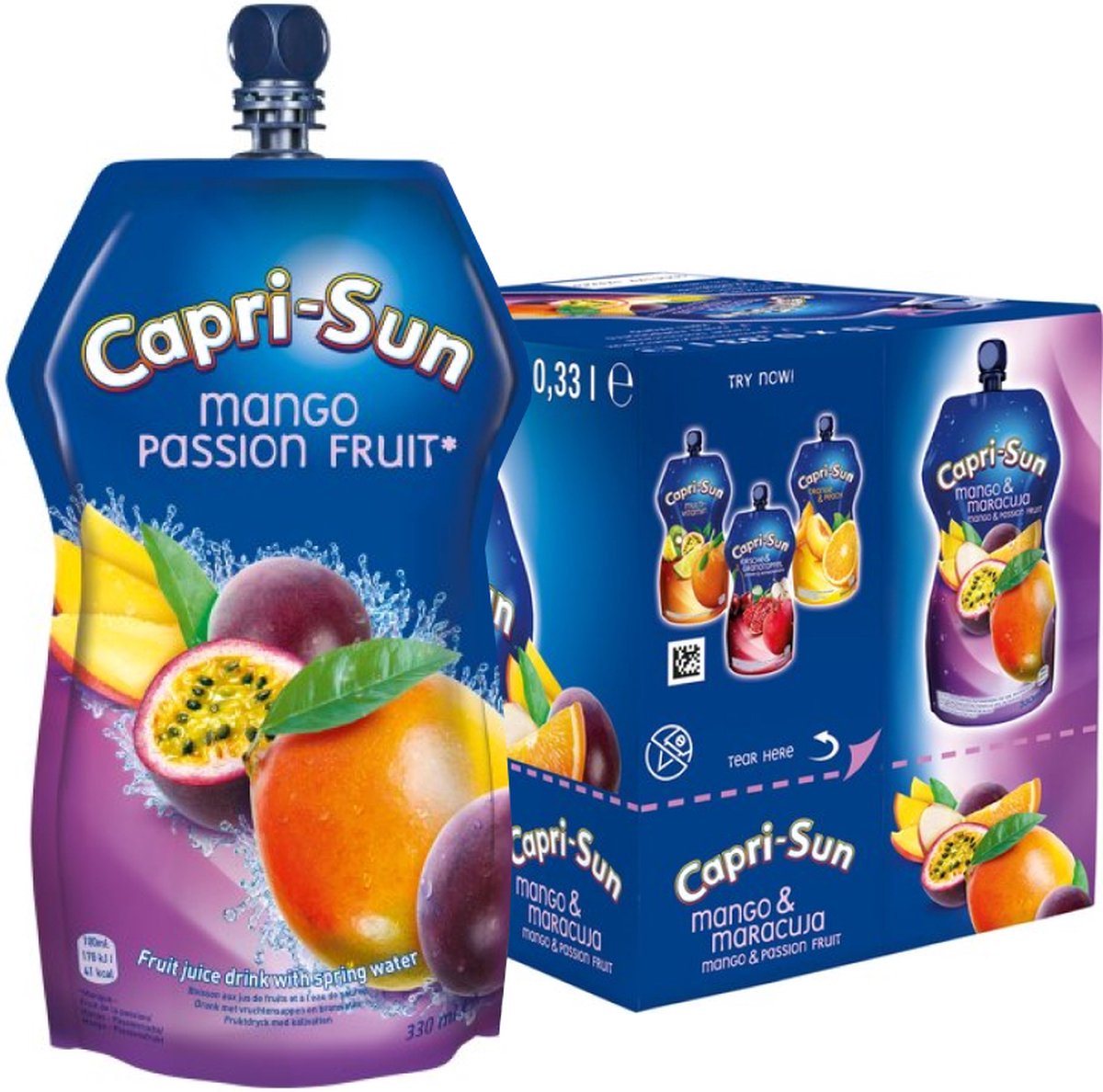 Capri-Sonne Mango-Passionsfrucht-Beutel 15 x 330 ml