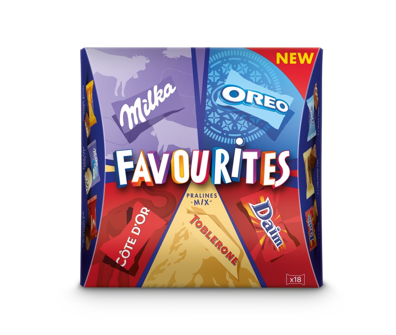 Milka Favoriten Pralinenmischung 159 Gramm