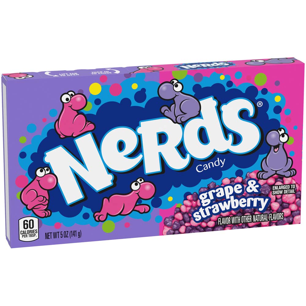 Wonka Nerds Erdbeere Traube 141 Gramm
