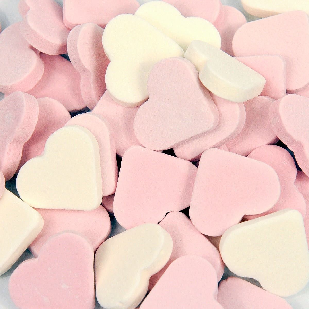 Fruchtherzen Groß Rosa Weiß 3 Kilo