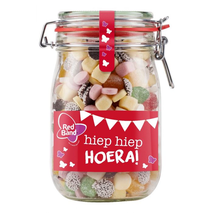 Red Band Bonbonglas Tum Tum Hooray - 700 Gramm