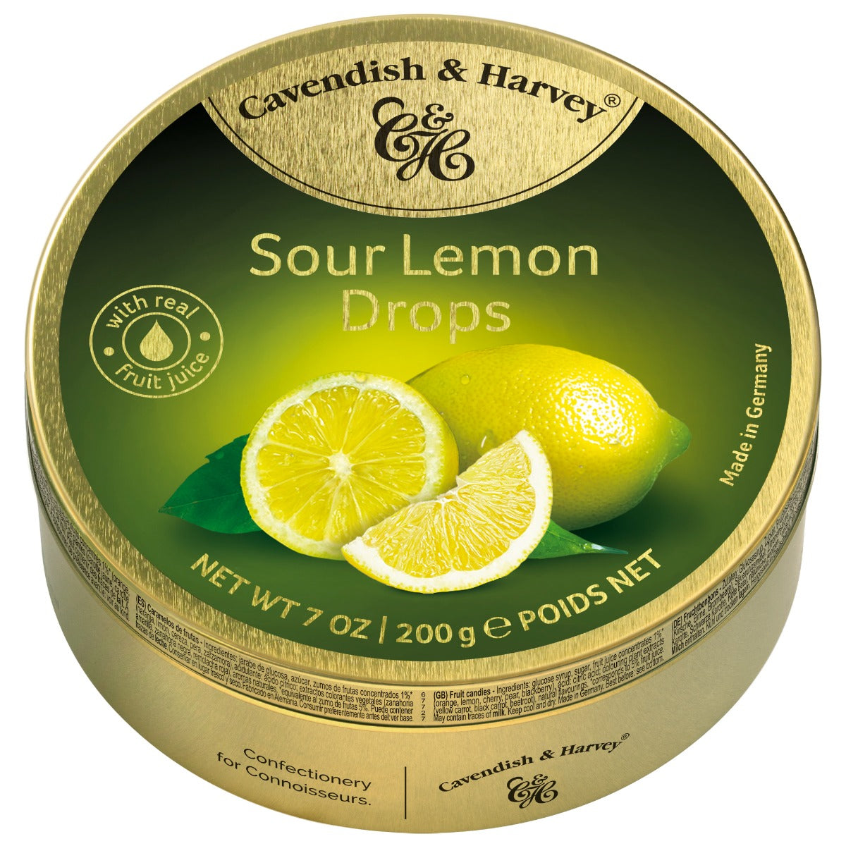 Cavendish & Harvey Sour Lemon 200 Gramm