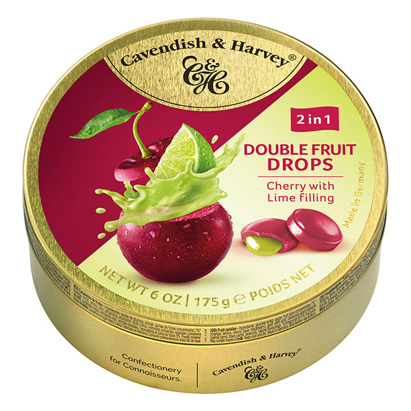 Cavendish & Harvey Doublefruit Cherry Lime 175 Gramm