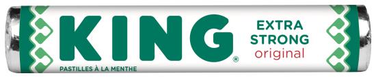 King Roll Pfefferminze Extra Stark Box mit 36 Stück