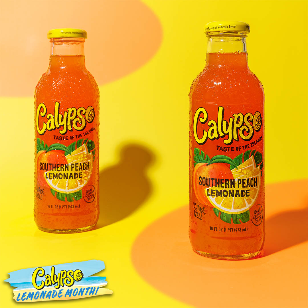 Calypso Southern Peach Limonade 473 ml