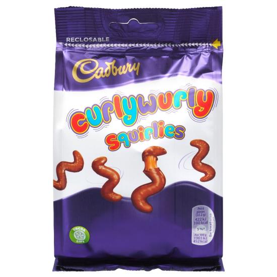 Curly Wurly Squirlies 110 Gramm x 10