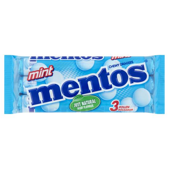 Mentos Mint 25x3er-Pack