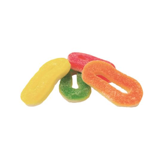 Damel gezuckerte Fruchtringe 1 Kilo