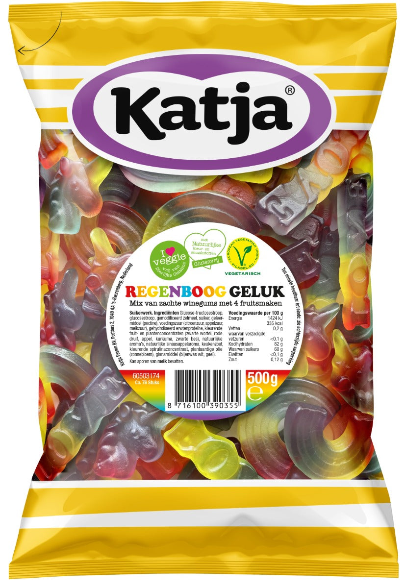 Katja Rainbow Happiness Box - 12 x 500 Gramm