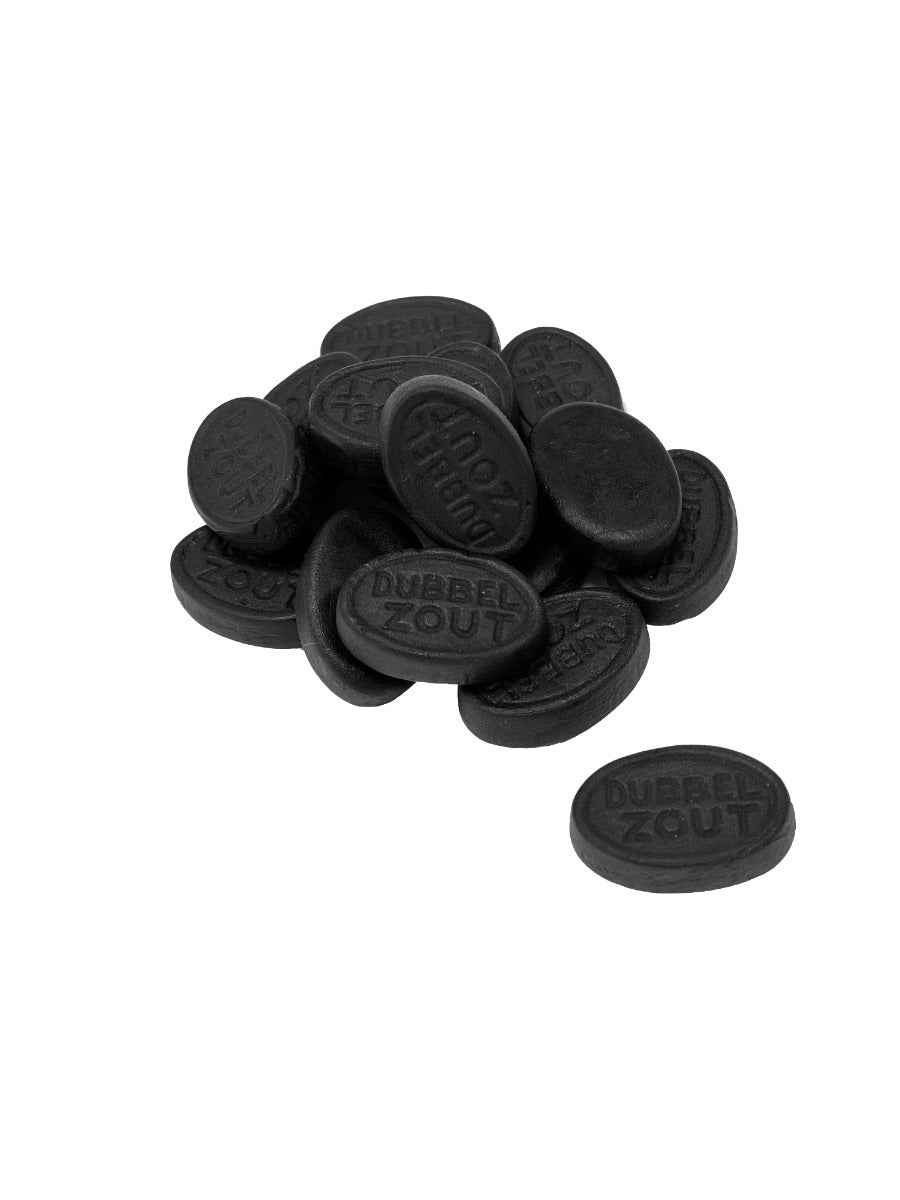 Doppelt gesalzenes ovales Lakritz 1 Kilo