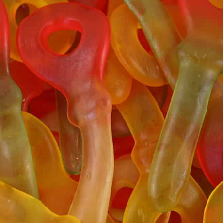 Gelatinefreie Fruchtschlüssel 800 Gramm