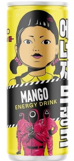 Squid Game Energy Drink Mango 250ML