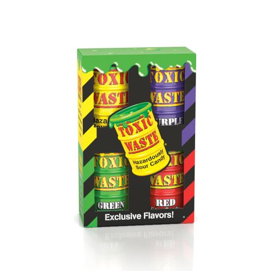 Giftmüll-Sortimentsfässer, 4er-Pack