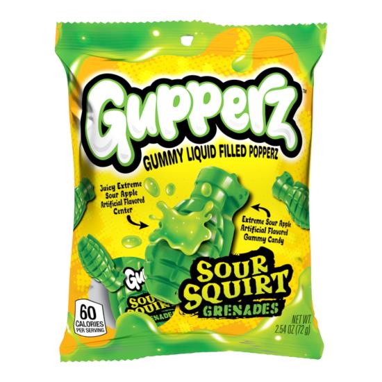 Gupperz Sour Squirt Granaten 72 Gramm