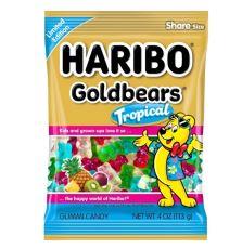 Haribo Goldbären Tropical 113 Gramm