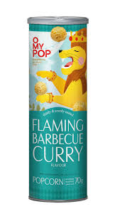 O My Pop Flaming Barbecue Curry 70 Gram