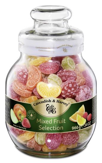 Cavendish & Harvey Bonbonglas Fruchtbonbons 1 Kilo