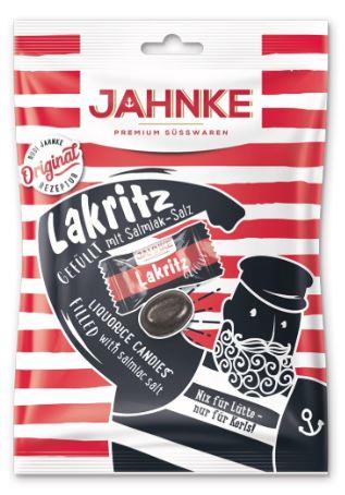 Jahnke Lakritz gefüllter Salmiak 125 Gramm