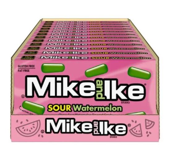 Mike & Ike Saure Wassermelone 120 Gramm
