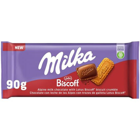Milka Lotus Biscoff 90 Gramm
