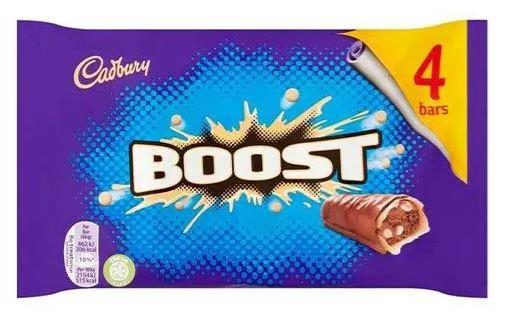 Cadbury Boost 4er-Pack 126 Gramm