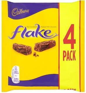 Cadbury Flake 4er-Pack 80 Gramm
