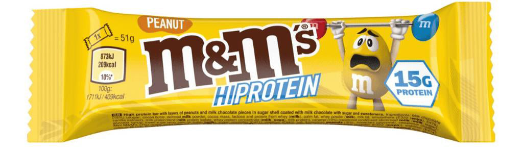 M&M Erdnussprotein 51 Gramm