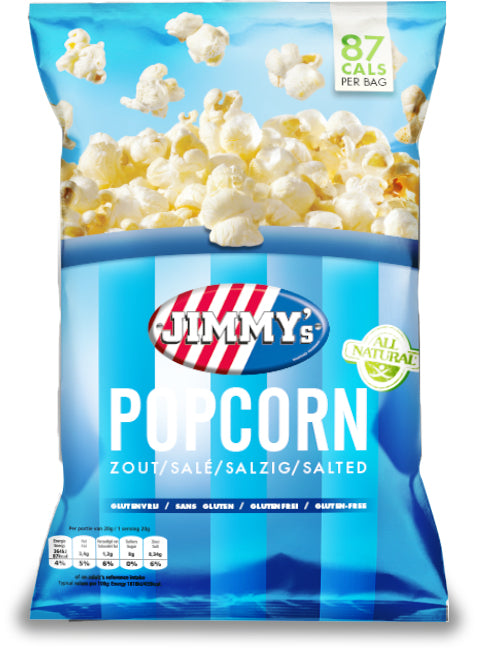 Jimmy's Popcornsalz Minibeutel 21 x 17 Gramm