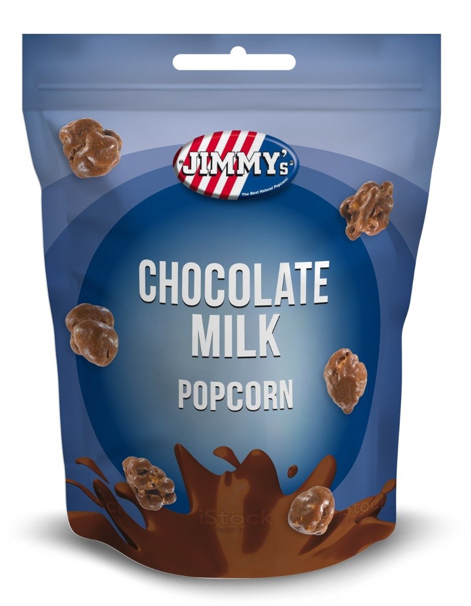 Schokoladen-Popcorn-Milchbox - 12 x 120 Gramm