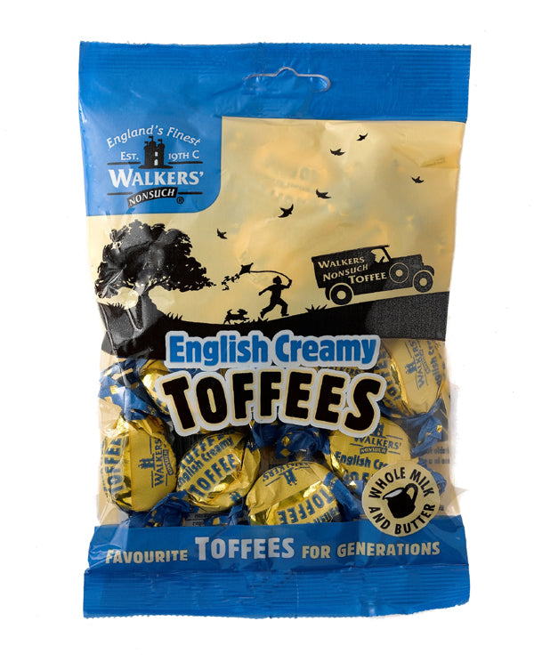 Walkers English Creamy Toffee 12 x 150 Gramm