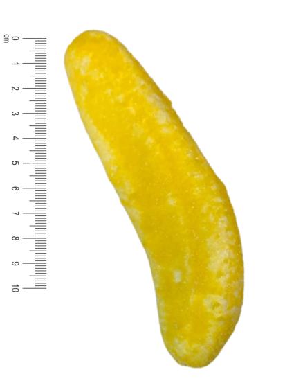 Riesen-Bananen-Baiser 40x75 Gramm