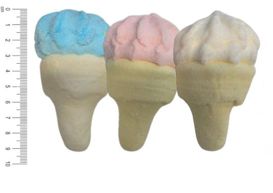 Große Eistüte Marshmallow 55 Gramm