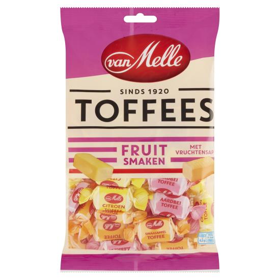 Van Melle Fruit Toffees 225 Gramm