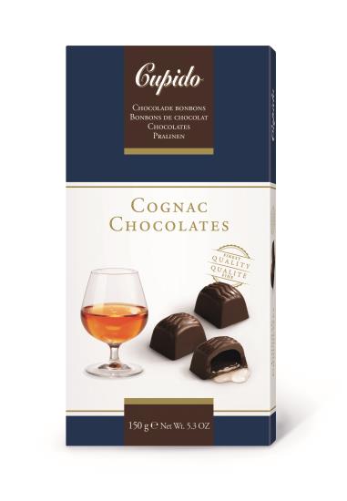 Cupido Likör Pralinen Cognac 150 Gramm