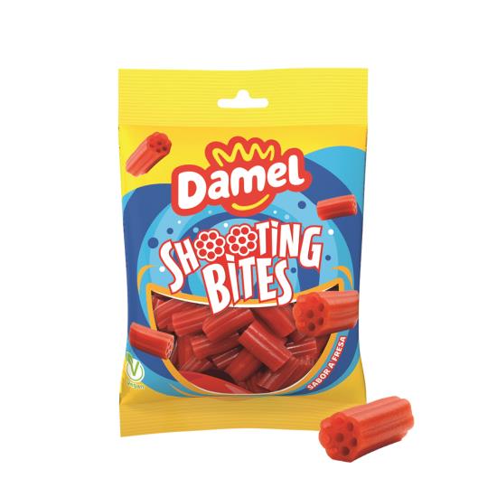 Damel Strawberry Shooting Bites 135 Gramm