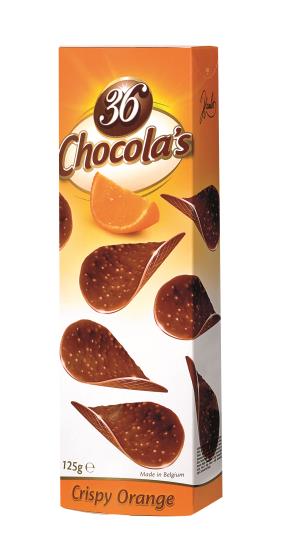 Hamlet Schokoladen-Orangen-Chips 125 Gramm