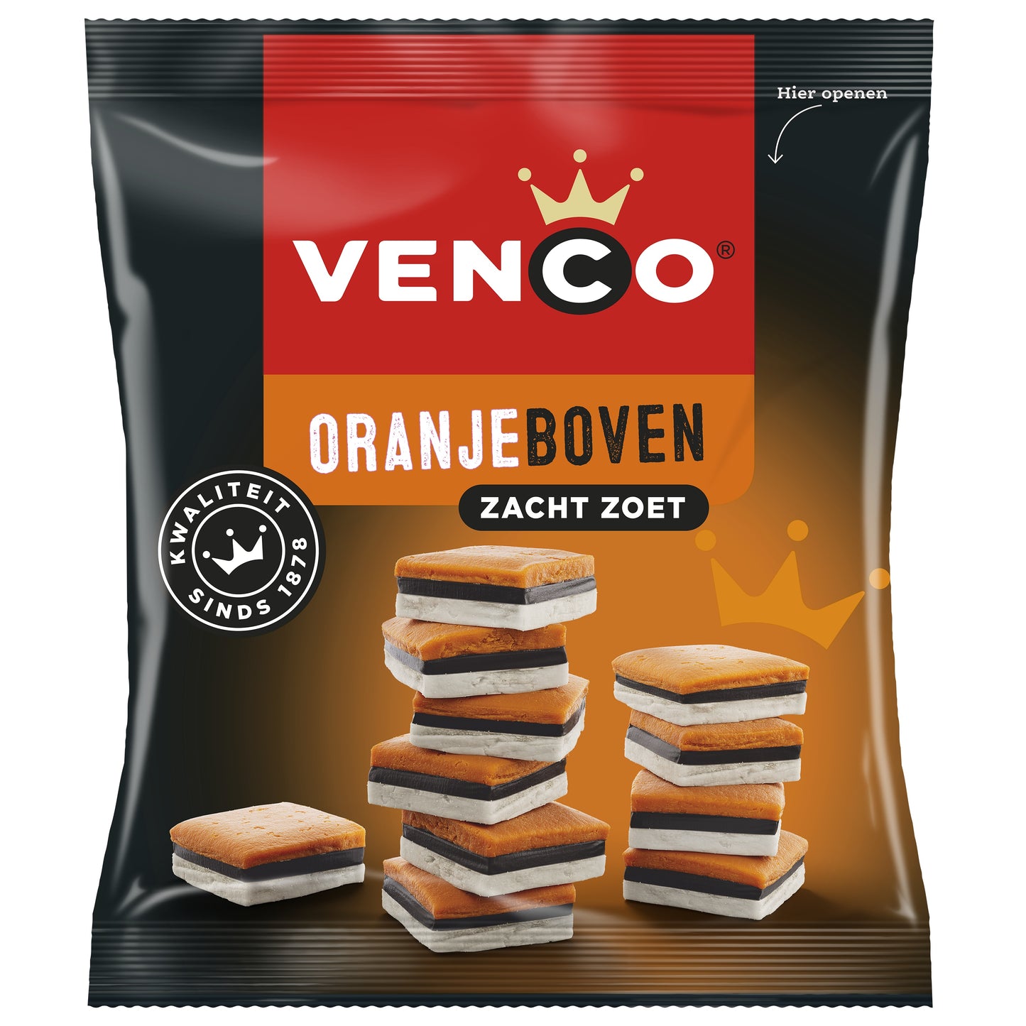 Venco Oranje Boven Zacht Zoet 270 Gram