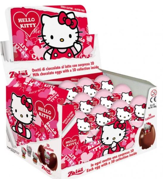 Hello Kitty Überraschungsei - 24 Stück