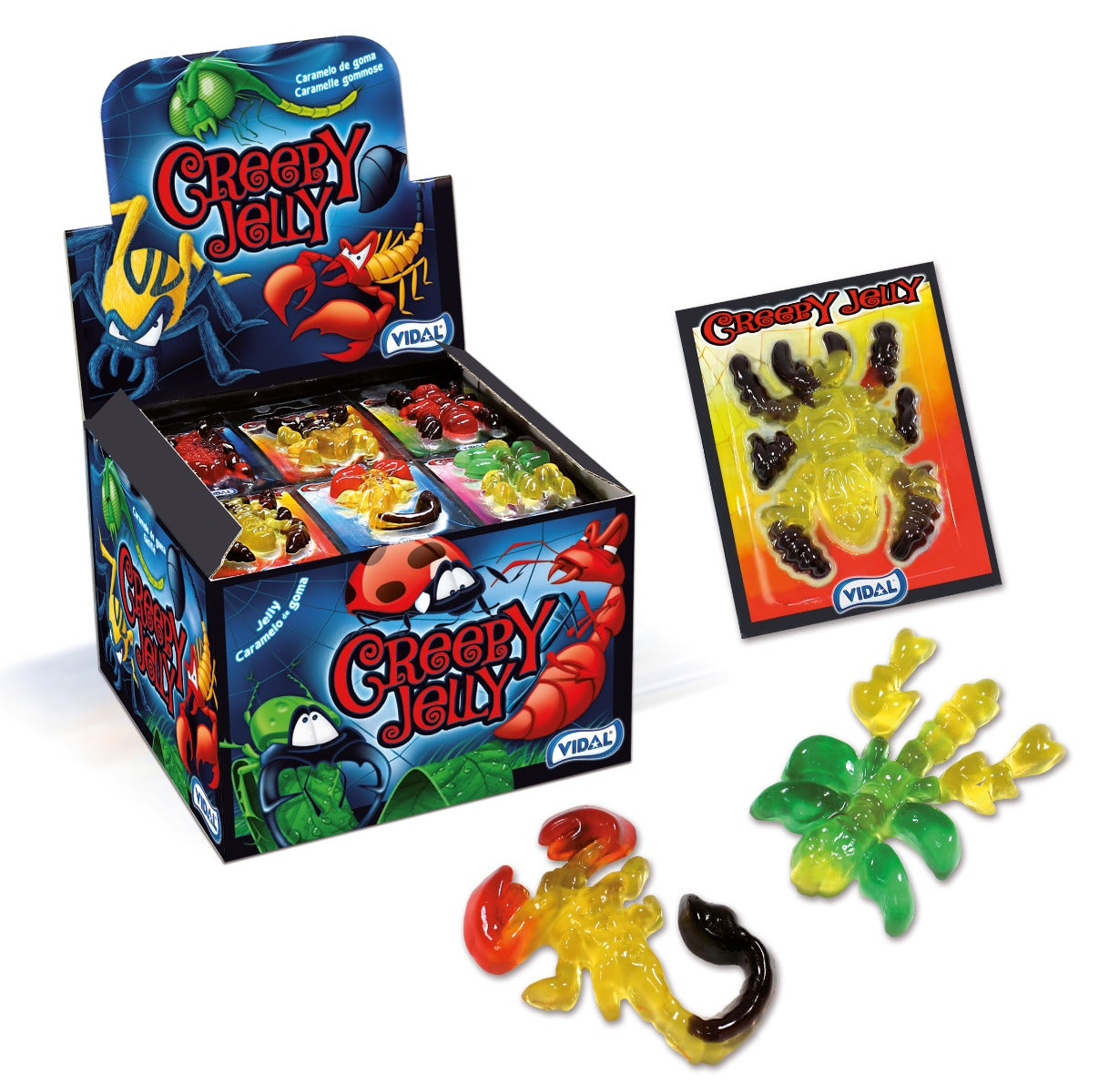 Creepy Jelly Blisterbox - 66 Stück