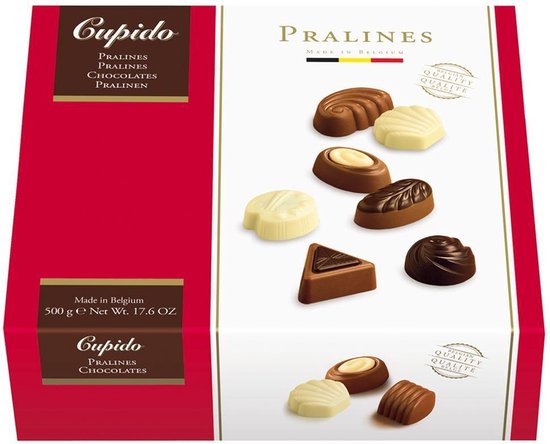 Cupid Schokoladenpralinen 500 Gramm