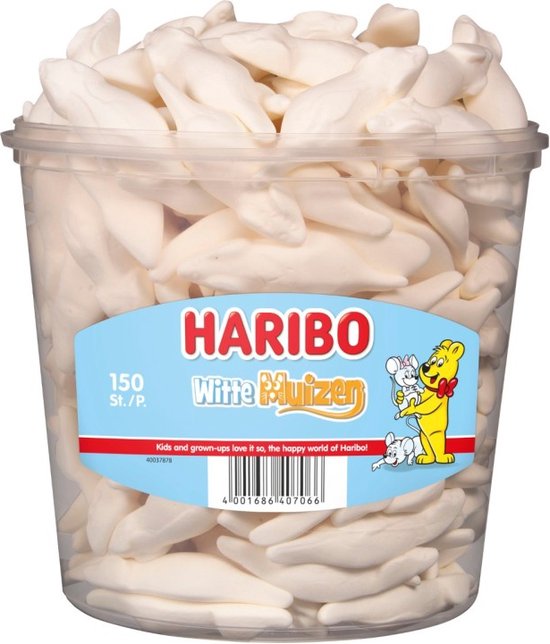 Haribo Weiße Mäuse 150 Stück