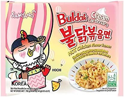 Samyang Cream Carbonara Nudeln 140 Gramm