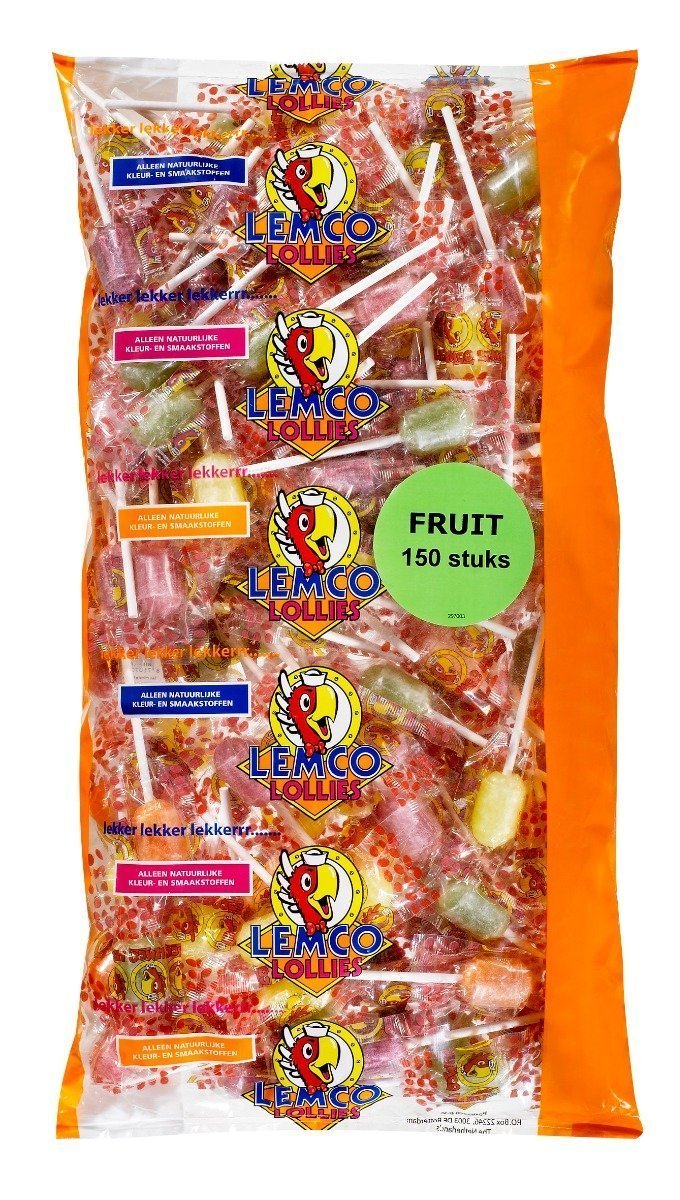 Lutscher Fruit Clubs 150 Stück