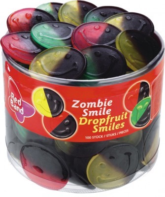 Red Band Zombie Drop Fruit Smiles 100 Stück