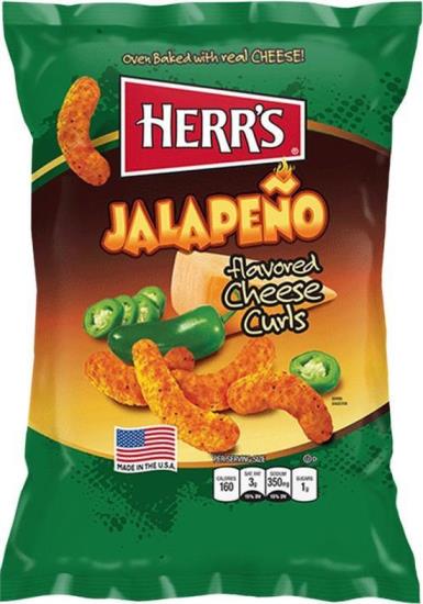 Herr's Jalapeno Curls 113 Gramm