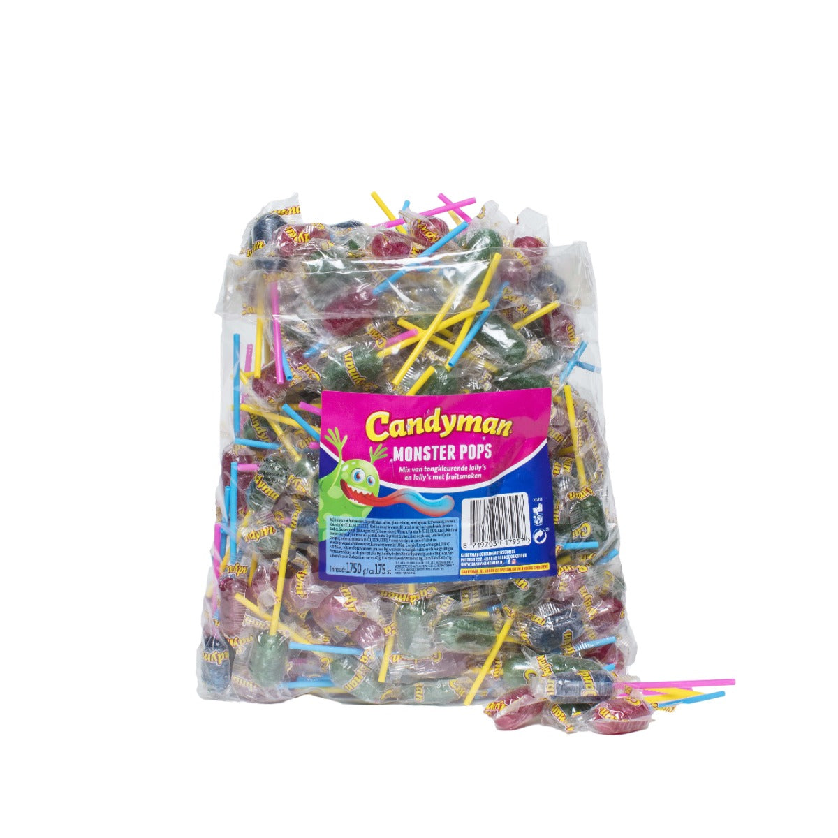 Candyman Lollis Monster Pops 175 Stück