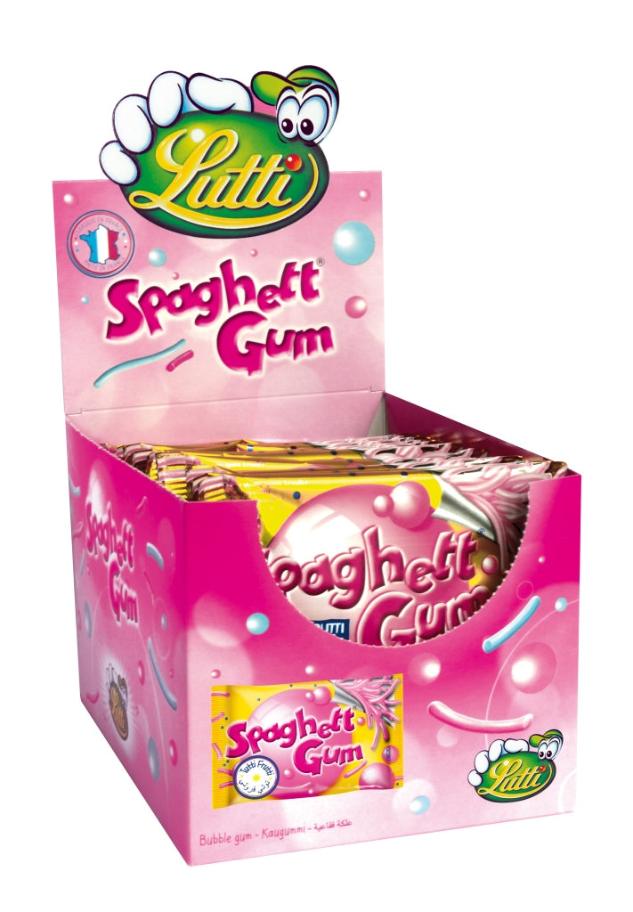 Lutti Spaghetti-Radiergummi, 24 Stück