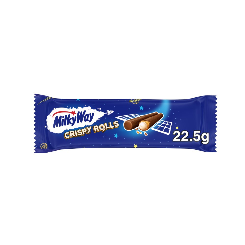 Milky Way Knusprige Waffelröllchen 25 Gramm