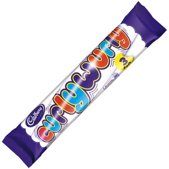 Curly Wurly Schokoriegel-Box 24 x 3 x 21,5 Gramm