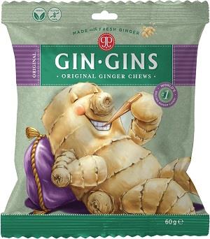 Gin Gins Ingwer Kaubonbons 60 Gramm